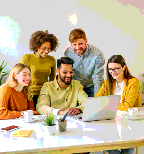 A team reviews legal, medical, and marketing files, coordinating Somali Translation Services for multichannel needs.