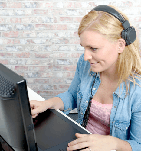 A client uploads an MP3, WAV, and MP4 set as Swedish transcription services handle multi-format Swedish audio and video.