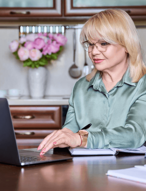 A coordinator aligns a multilingual glossary across files, using Lithuanian translation services to keep terms consistent.