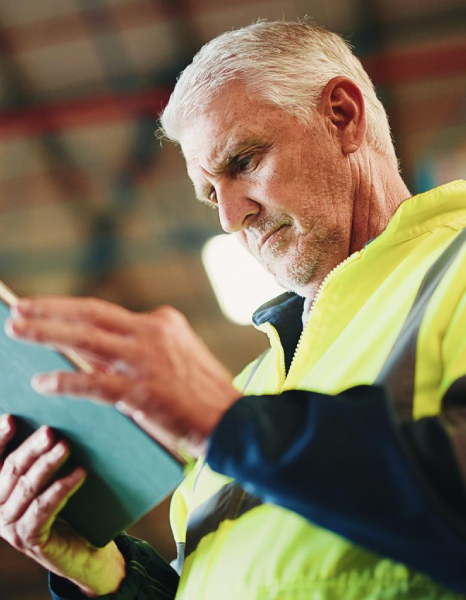A translator converts multilingual CAD notes and PDF manuals using manufacturing translation services in a shared workflow.