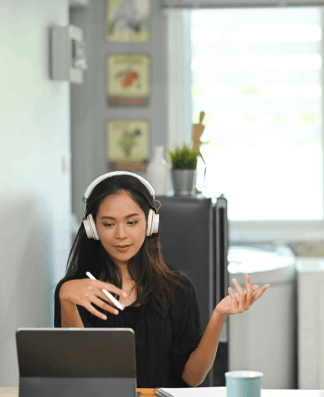 A client benefits from customized Netflix Captioning Service for movies, documentaries and TV shows, enhancing accessibility.