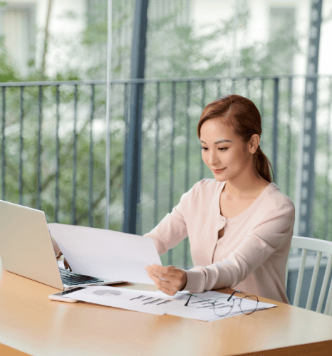 Client utilizing diverse documents converted through PDF to Word Typing Services with perfect layout.