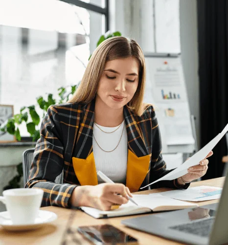 A user uploads a contract to a secure portal as speed translation services provide on-demand delivery for urgent review.