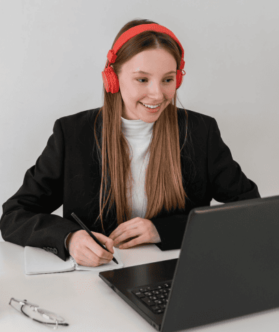 A captioner ensuring ADA compliant Post production captioning services to help all viewers access video content clearly.