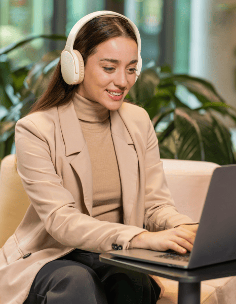 Professional captioner editing captions for Post production captioning services to enhance video quality and accuracy.