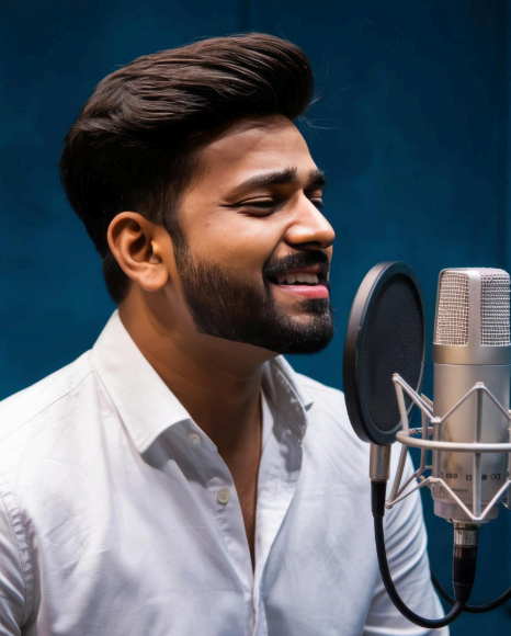 A media team adds Urdu Voice Over Services to a product demo, balancing music and narration for digital media viewers.