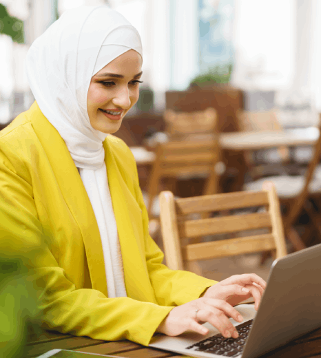 A typist ensures every Arabic text is formatted with precision and professionalism, creating a polished final product.