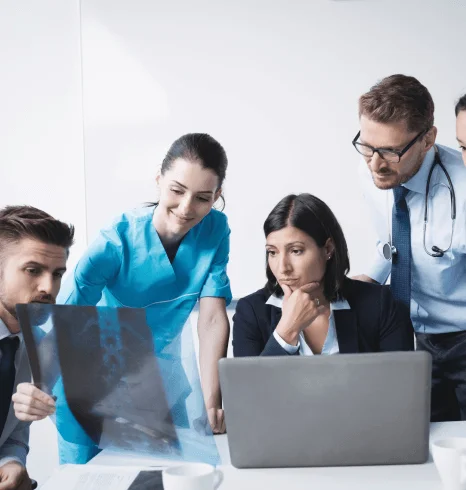 A public health team updates a notice as speed translation services turn official guidance into clear multilingual text fast.