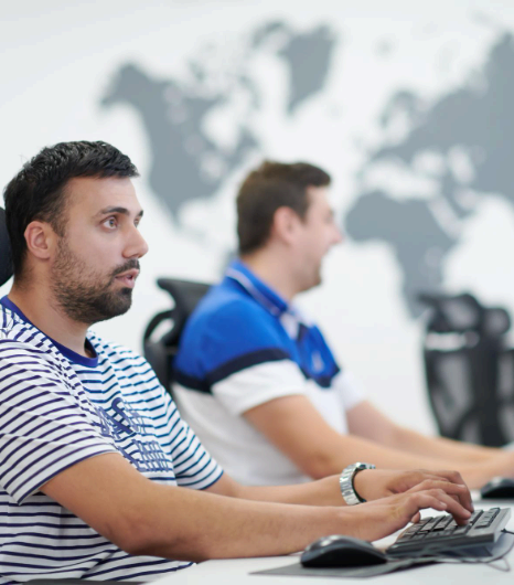 A QA linguist reviews multilingual UI and policy pages, using website translation services to keep wording consistent.