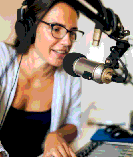 A client listens to regional accent demos while Spanish Voice Over Services samples switch between Mexican and Castilian.
