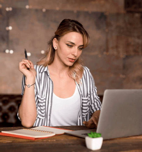 A customer using notarized certified translation services for official use, ensuring doc authenticity and reliability.