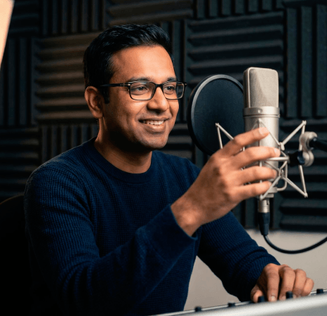 An editor notes quick revision rounds as Deep Voiceover Services swap updated takes to keep an urgent cut on schedule.