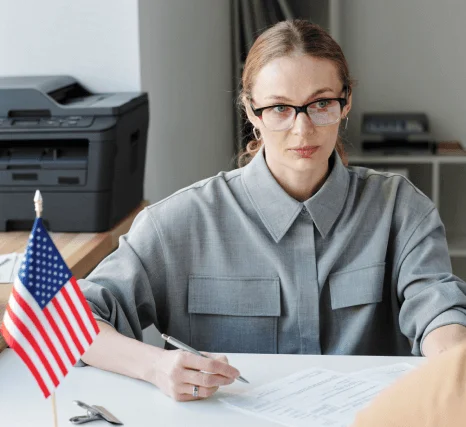 Professional using rush translation services gets certified and accurate translations for immigration and official purposes. Professional using rush translation services gets certified and accurate translations for immigration and official purposes.