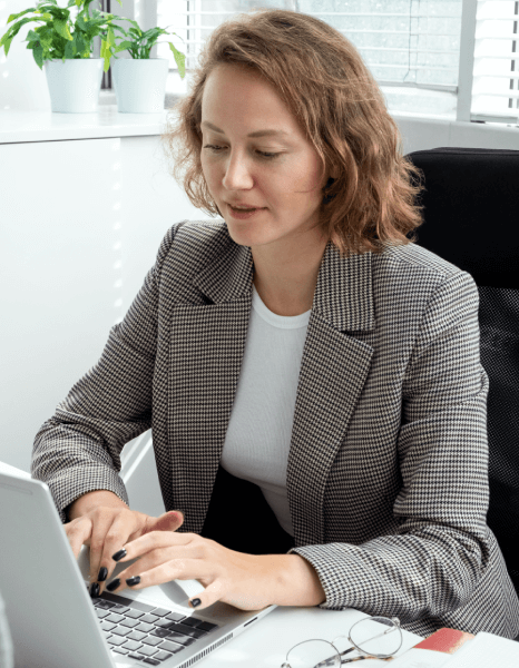 A professional ensuring language accuracy through Russian translation services in NYC for clear English communication.