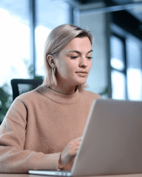 A client uploads a passport scan to a secure USCIS portal, using same day translation services before an RFE deadline.
