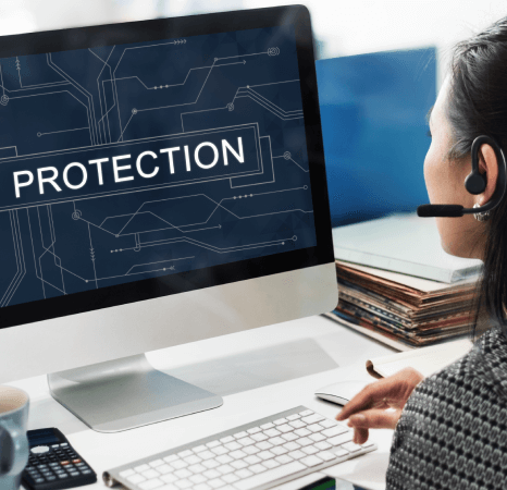 User confidently accessing secure audio description, knowing their content is encrypted and privacy prioritized. User confidently accessing secure audio description, knowing their content is encrypted and privacy prioritized.