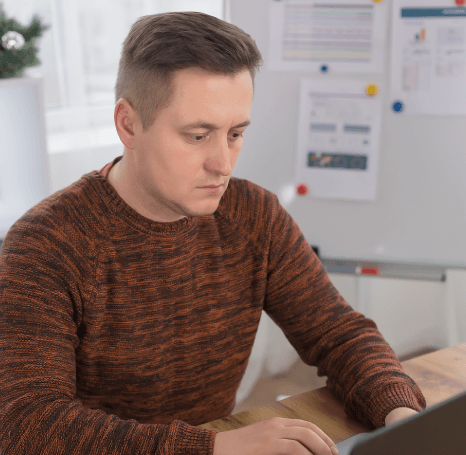 A client benefits from secure and confidential Email translation, ensuring privacy and protection for business communication.