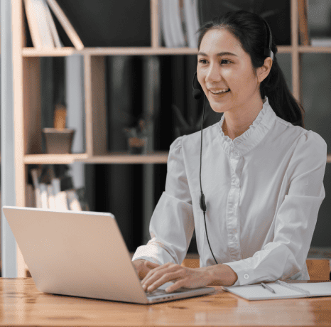 Captioner providing closed captioning for a sermon video to enhance accessibility for all viewers. Captioner providing closed captioning for a sermon video to enhance accessibility for all viewers.