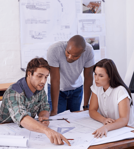 A designer uploads CAD, BIM, and scanned PDFs so Architectural Translation Services can send a fast quote.