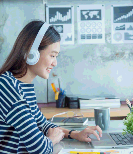 A Client reviews Vietnamese Transcription Services for technical audio, confirming acronyms, product codes.