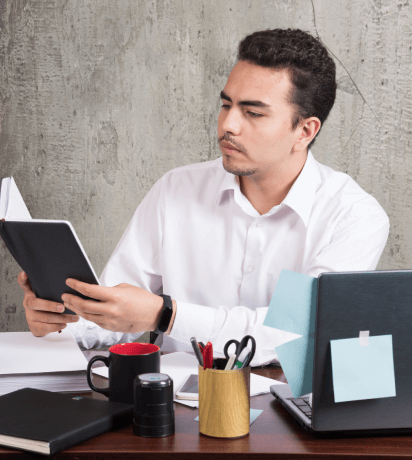 Expert linguist carefully providing professional textbook translation services ensuring cultural accuracy and easy readability.