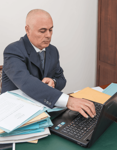 A translator handling various asylum documents types, ensuring legal accuracy in the process A translator handling various asylum documents types, ensuring legal accuracy in the process