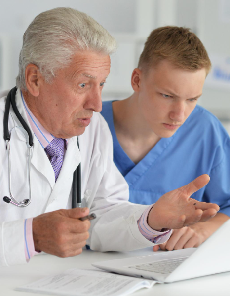 A coordinator prepares public registry entries using clinical trials translation services in New York for transparent.