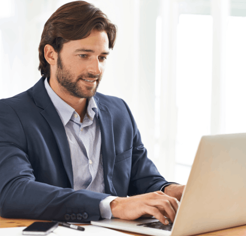 Professional typist improving document clarity using typesetting services in New York for a clean layout and readability.