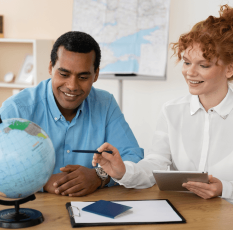 A certified translation with a signed USCIS statement is assembled, using Passport Translation services in New York.