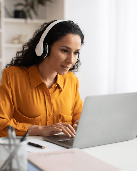 A linguist runs Hebrew Subtitling Services accuracy checks, comparing translation to audio and fixing key terms.