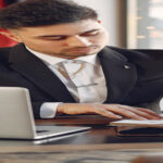 A translator working to deliver birth certificate translation services