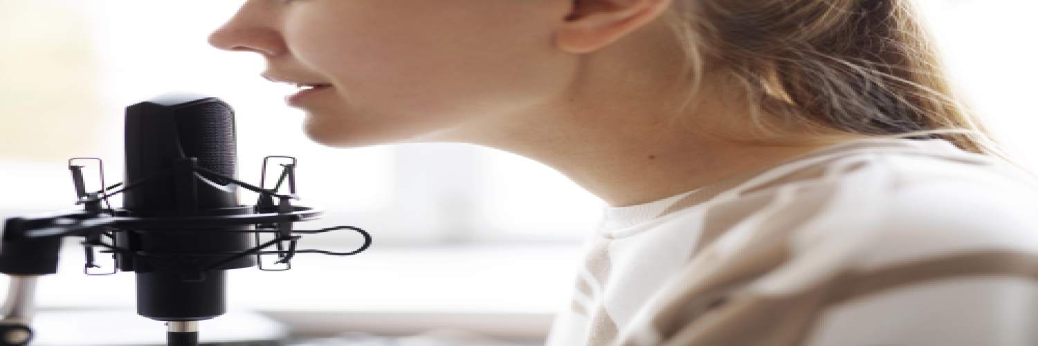 A professional voiceover artist is working to deliver high-quality and accurate voiceovers.