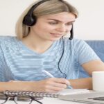 A professional captioner working on video to deliver high-quality and accurate captioning services