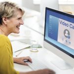 Online video calling profile interface
