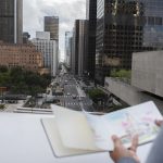 Woman enjoying her exterior hobbies