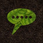 People reading and understanding clear sustainability messages for cleaner environmental futures communication