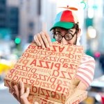 crazy young man surprised expression