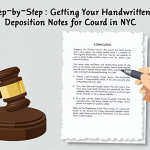 Step-by-Step: Getting Your Handwritten Deposition Notes Typed for Court in NYC - Step-by-Step: Getting Your Handwritten featured image