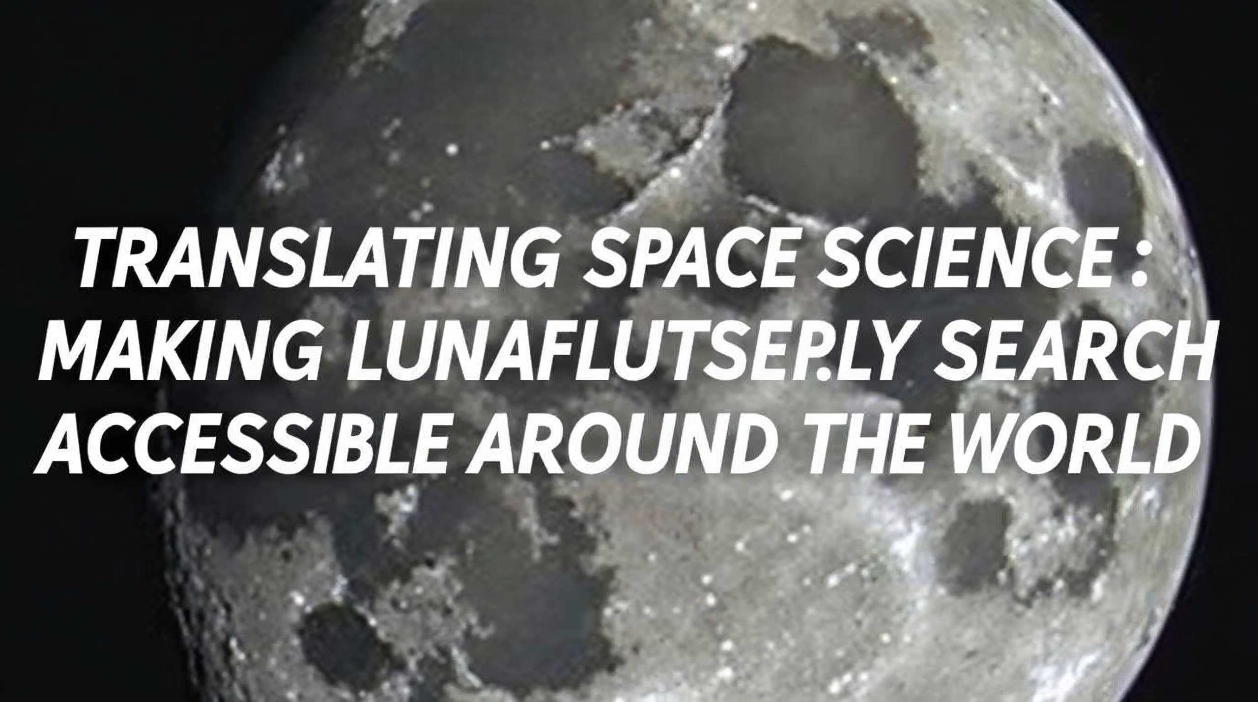 Translating Space Science: Making Lunar Research Accessible Around the World