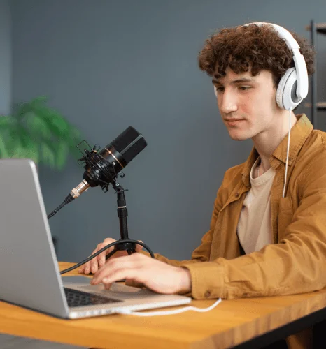 Student uses Media Localization Services to quality check an academic research video, verifying on-screen citations.